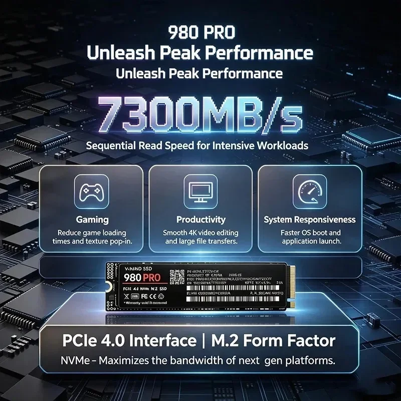 980 PRO NVMe M.2 2280 SSD PCIe – M.2 Nvme 4Tb Pcie 4.0 Ssd Bewertung und Preis