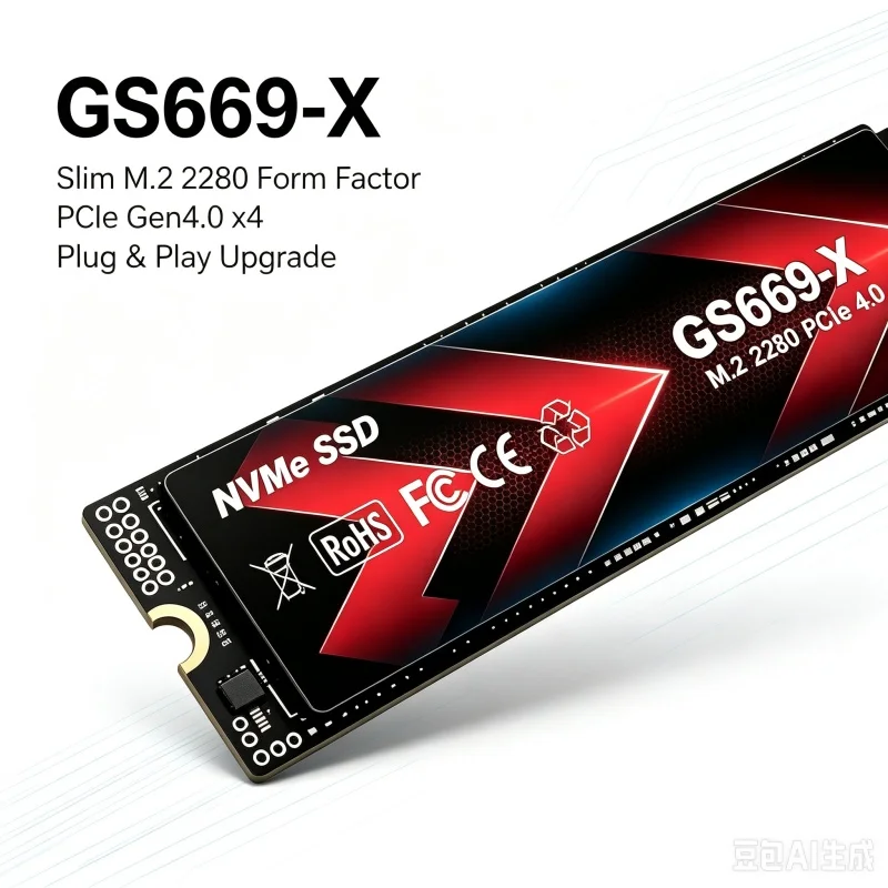 Neue Original GS669-X NVMe SSD – M.2 Nvme 4Tb Pcie 4.0 Ssd Bewertung und Preis