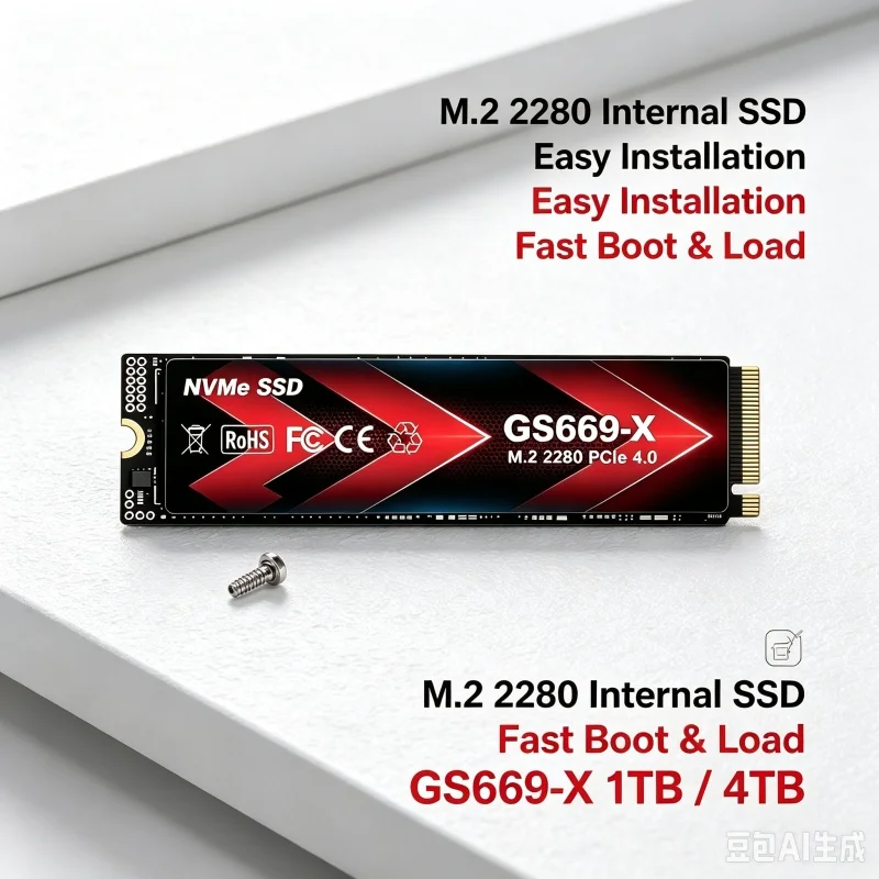 Neue Original GS669-X NVMe SSD – M.2 Nvme 4Tb Pcie 4.0 Ssd Bewertung und Preis