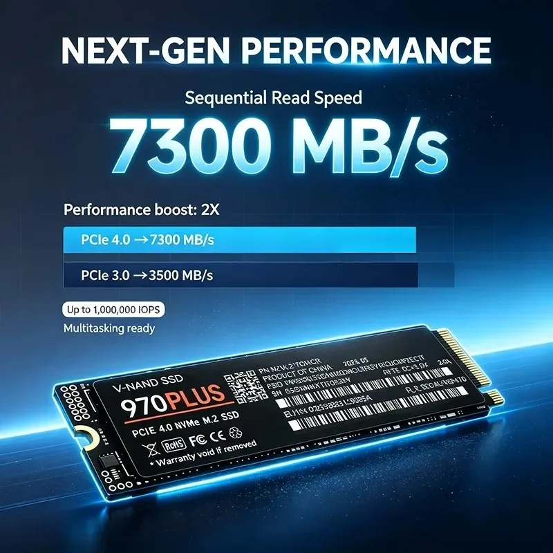970 PRO 7300MB/s PCIe 4.0 X4 M – M.2 Nvme 4Tb Pcie 4.0 Ssd Bewertung und Preis