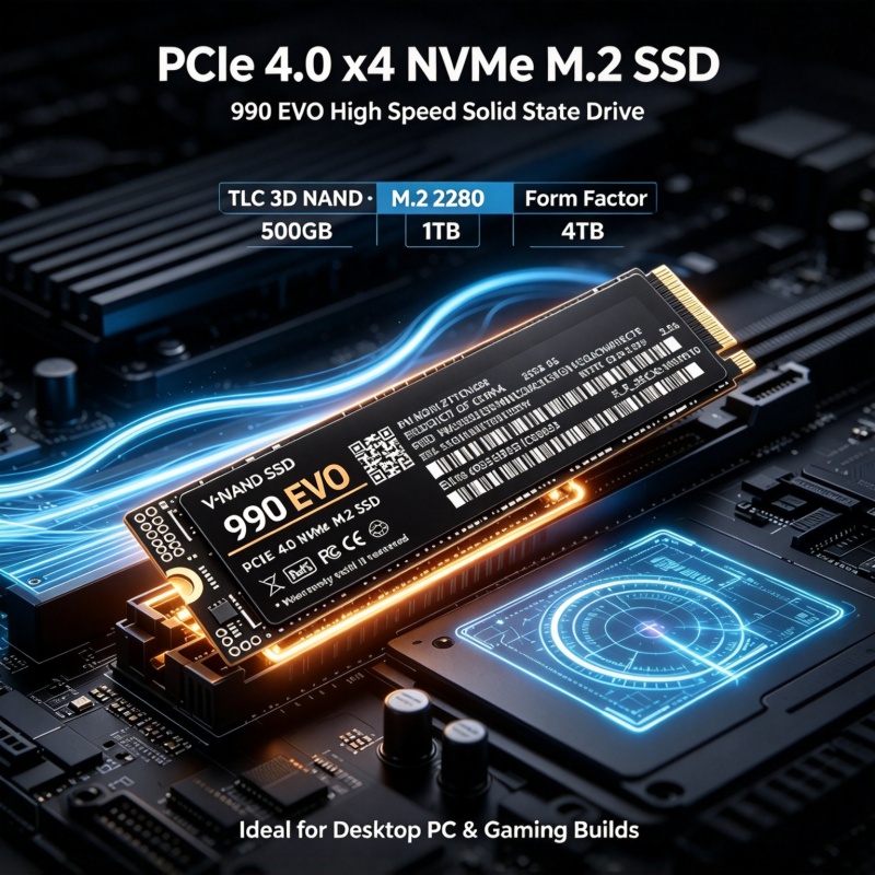 990 EVO Gaming M.2 NVMe SSD PC – M.2 Nvme 4Tb Pcie 4.0 Ssd Bewertung und Preis