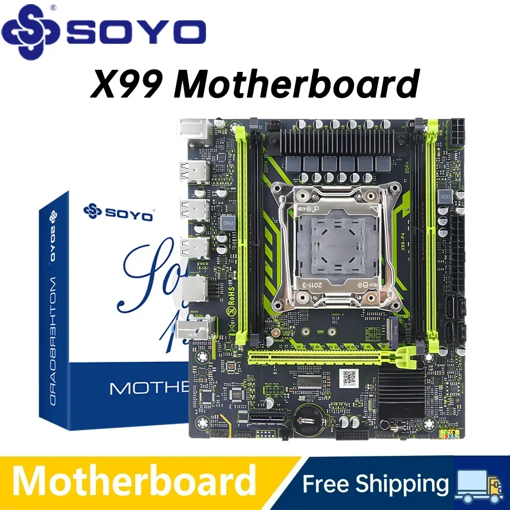 SOYO X99 Gaming Motherboard US – X99 Dual Cpu Motherboard Combo Bewertung und Preis